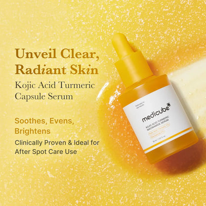 Medicube Kojic Acid Turmeric Niacinamide Serum (30ml)