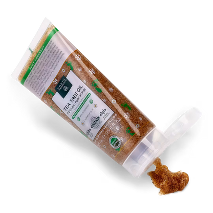 Earth Therapeutics Refreshing Foot Scrub – Therapeutic Exfoliator with Wild Mint & Tea Tree Oil