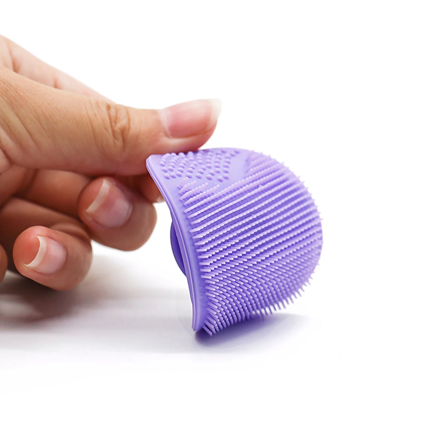 Soft Silicone Face Cleansing Brush & Massager – Gentle Exfoliating Facial Scrubber for Men & Women