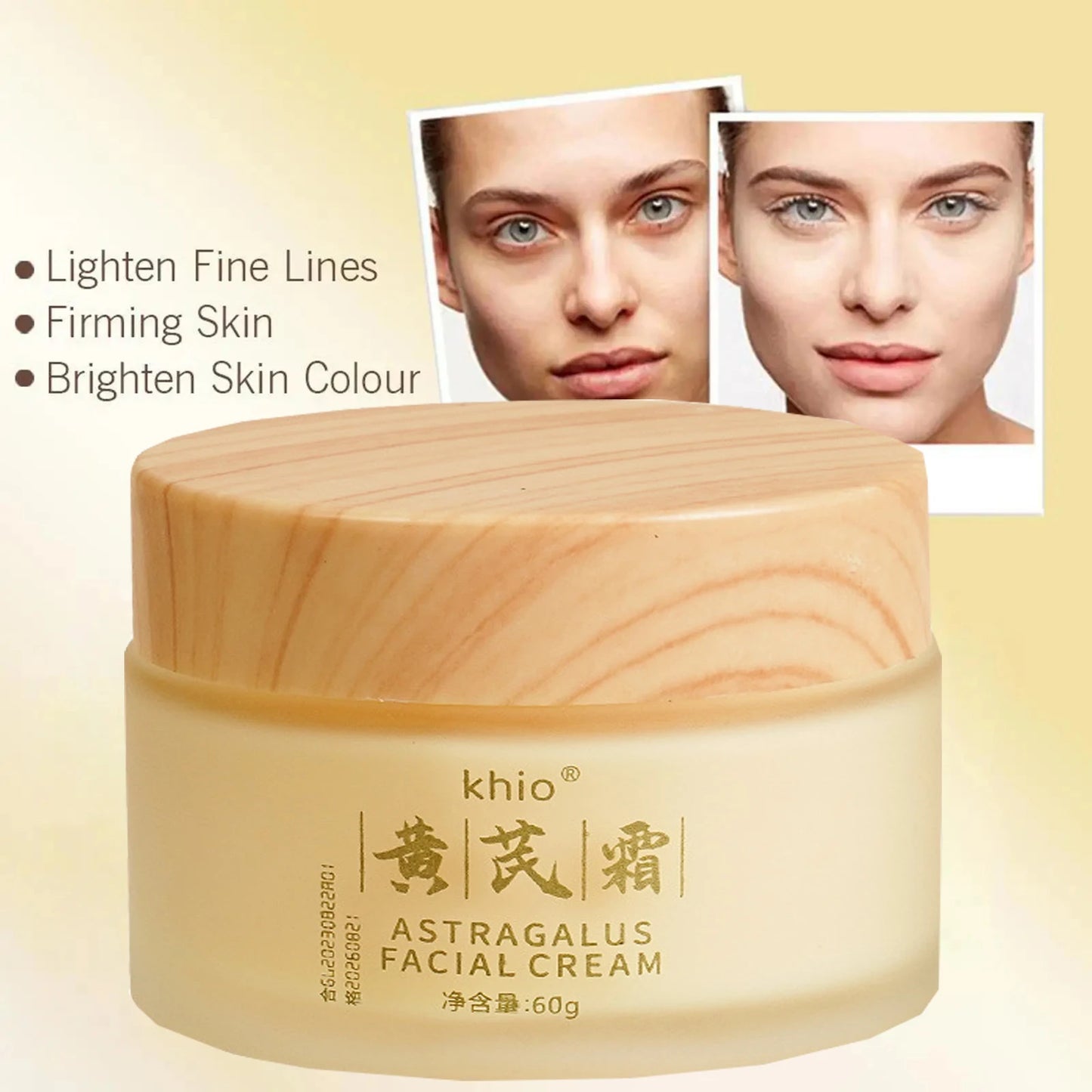 Astragalus Whitening Face Cream – Brighten & Anti-Aging