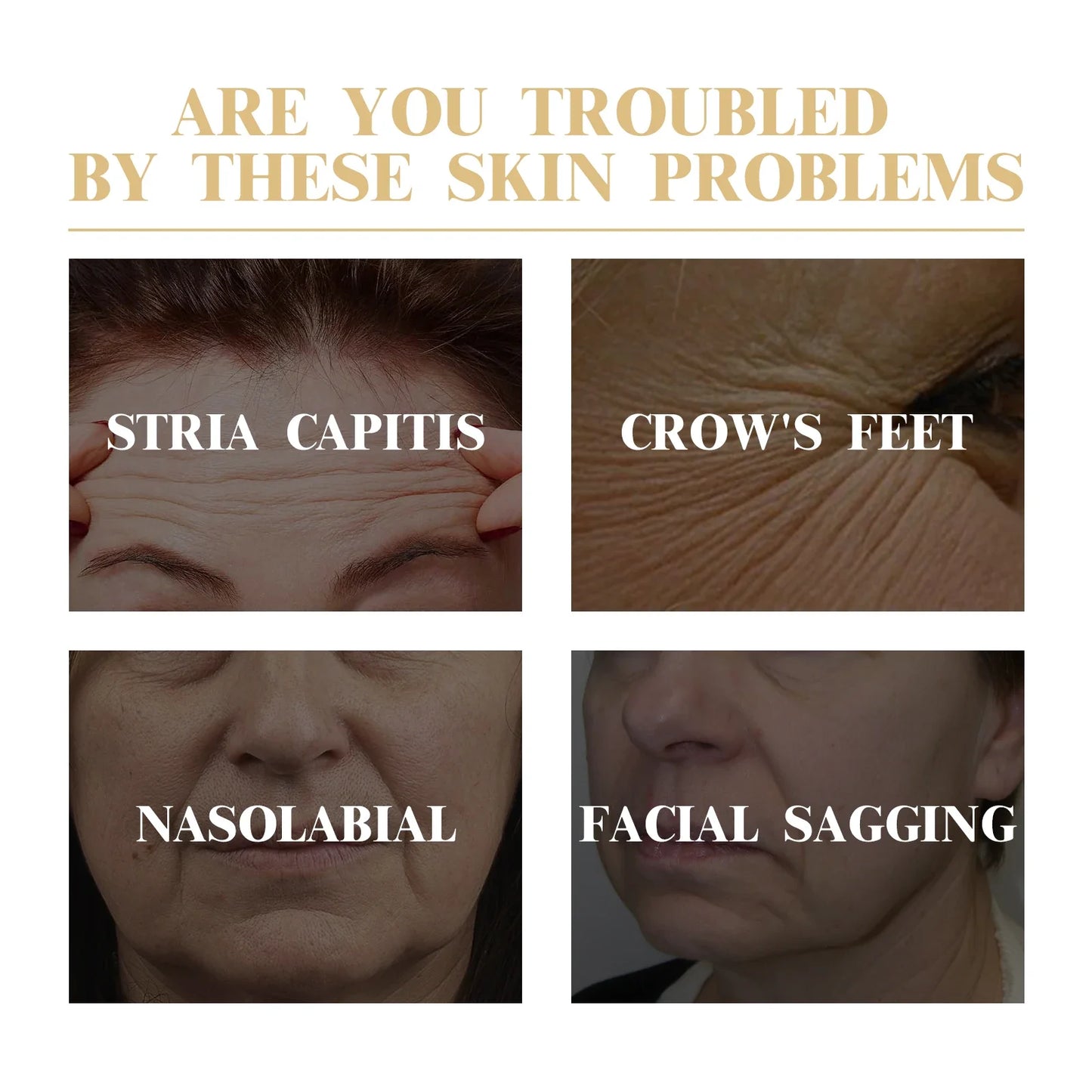 10PCS Collagen Anti-Wrinkle Facial Masks – Anti-Aging, Moisturizing & Firming Korean Skincare