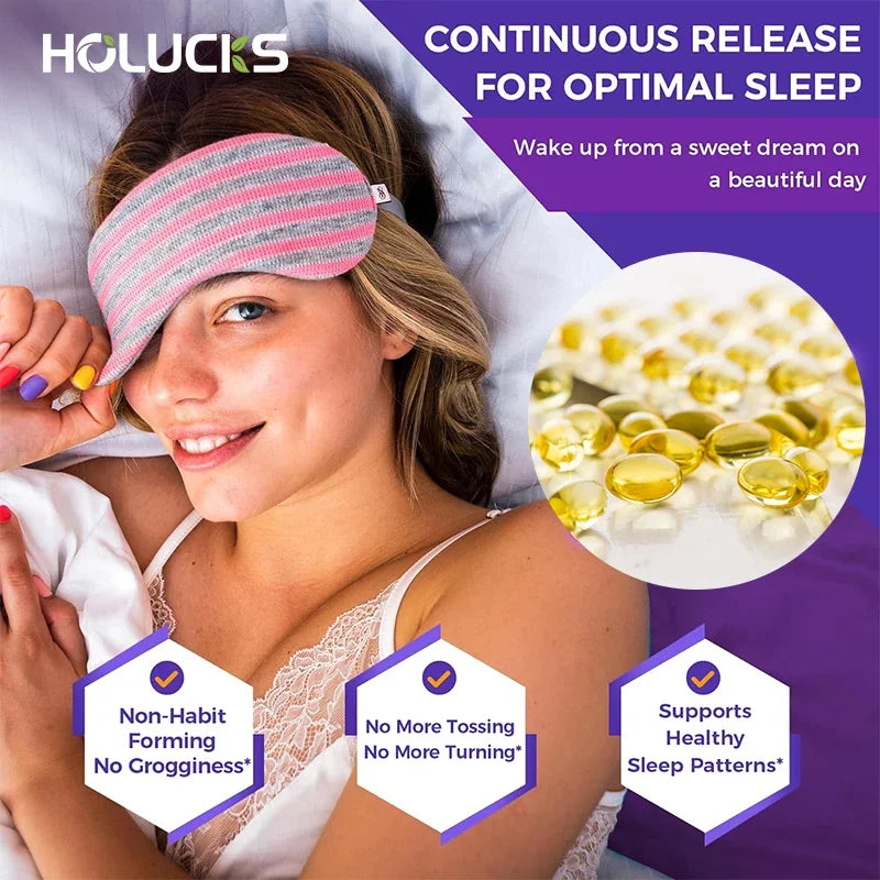 Melatonin 60mg with D3 & K2 + Chamomile – Sleep & Immune Support, 150 Softgels