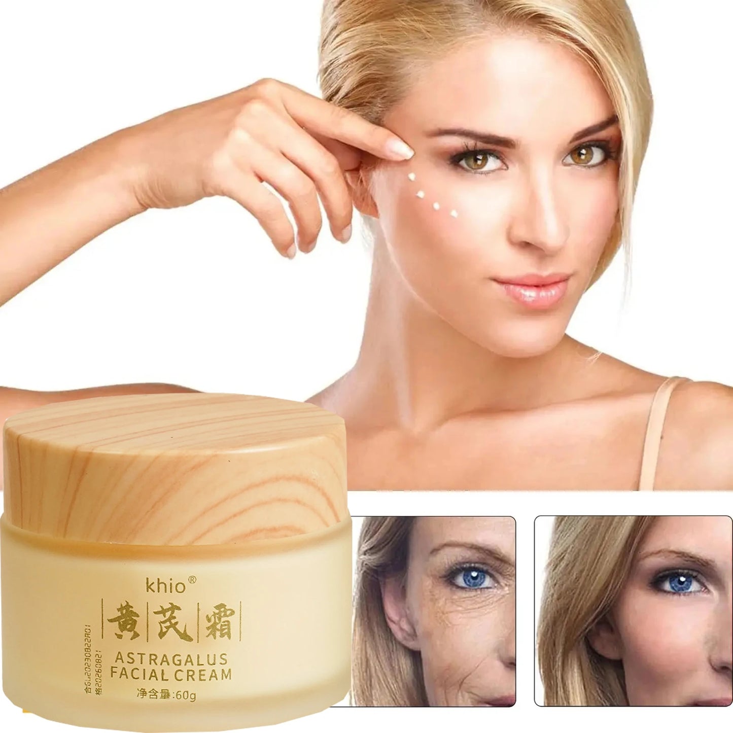 Astragalus Whitening Face Cream – Brighten & Anti-Aging
