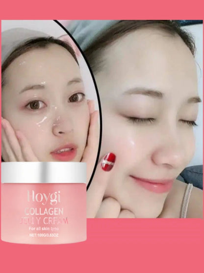Collagen Jelly Face Cream (100g) – Hydrating, Pore-Refining & Nourishing Korean Skincare