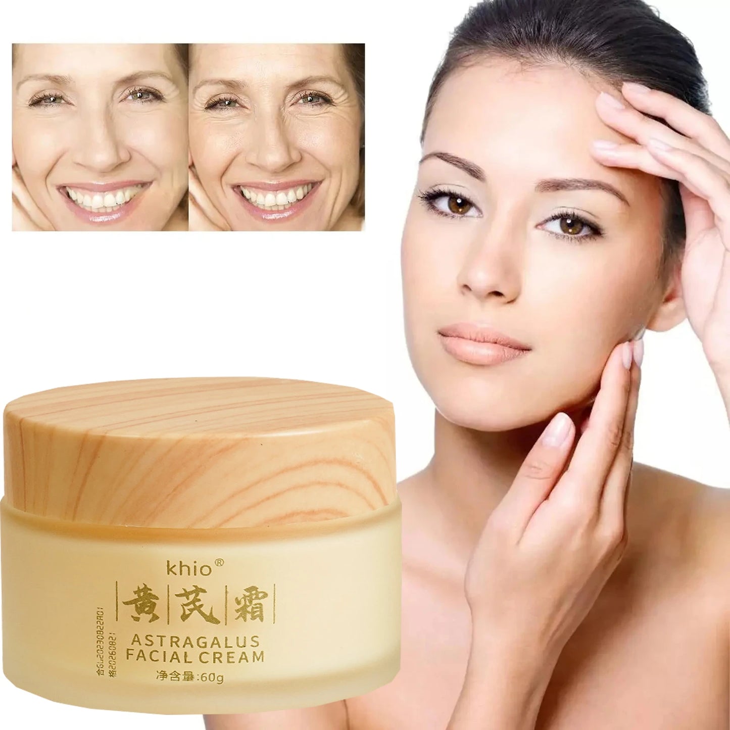 Astragalus Whitening Face Cream – Brighten & Anti-Aging