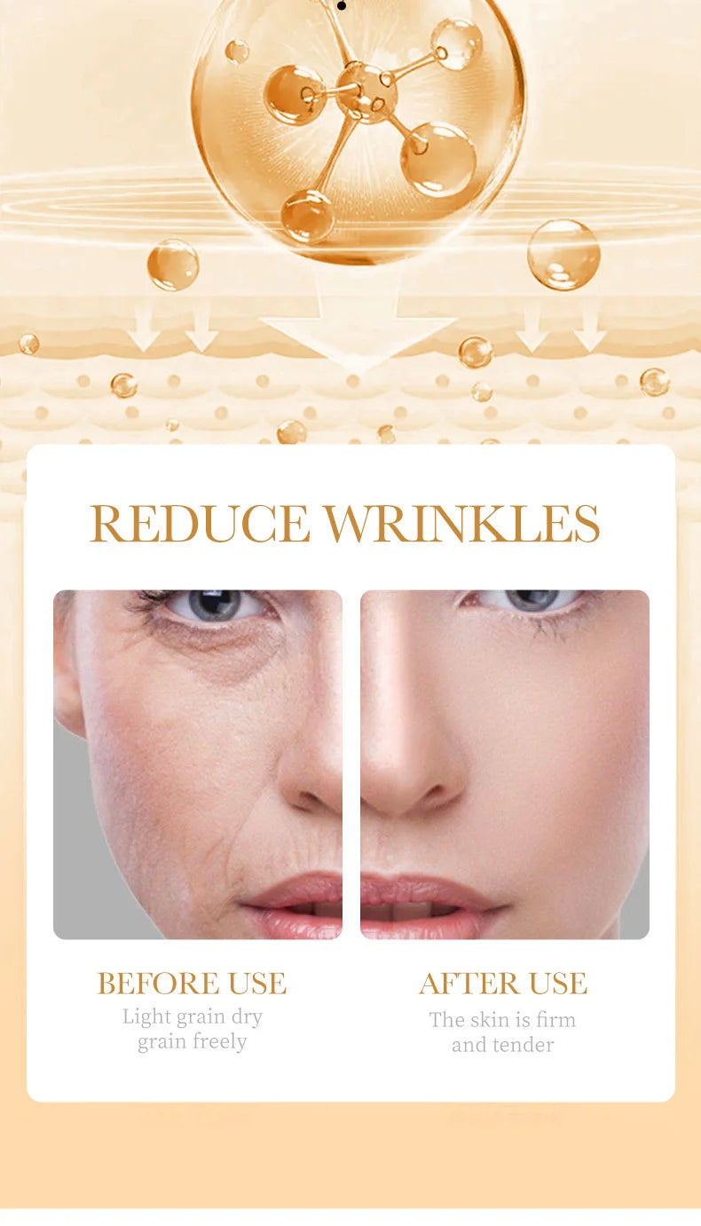 10PCS Collagen Anti-Wrinkle Facial Masks – Anti-Aging, Moisturizing & Firming Korean Skincare