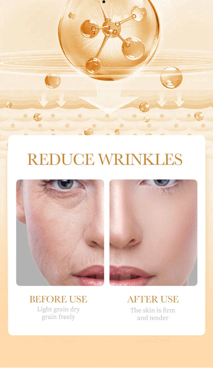10PCS Collagen Anti-Wrinkle Facial Masks – Anti-Aging, Moisturizing & Firming Korean Skincare
