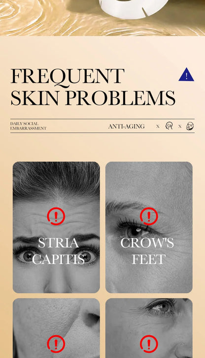 10PCS Collagen Anti-Wrinkle Facial Masks – Anti-Aging, Moisturizing & Firming Korean Skincare
