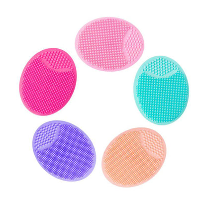 Soft Silicone Face Cleansing Brush & Massager – Gentle Exfoliating Facial Scrubber for Men & Women