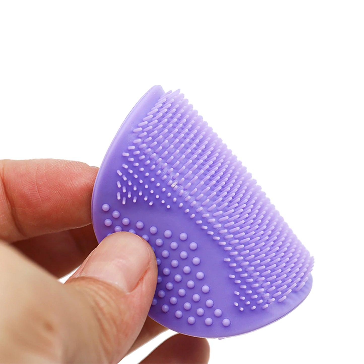 Soft Silicone Face Cleansing Brush & Massager – Gentle Exfoliating Facial Scrubber for Men & Women