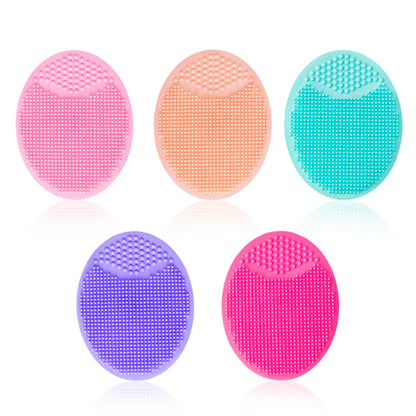 Soft Silicone Face Cleansing Brush & Massager – Gentle Exfoliating Facial Scrubber for Men & Women