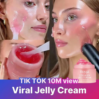 Collagen Jelly Face Cream (100g) – Hydrating, Pore-Refining & Nourishing Korean Skincare